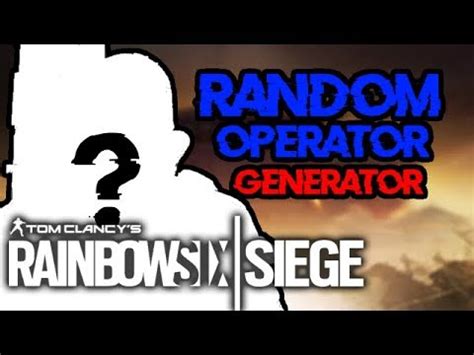 siege random operator generator
